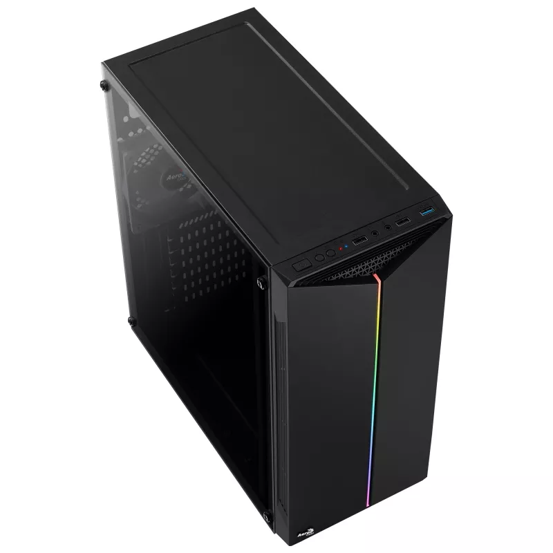 Aerocool Split Midi Tower Melns