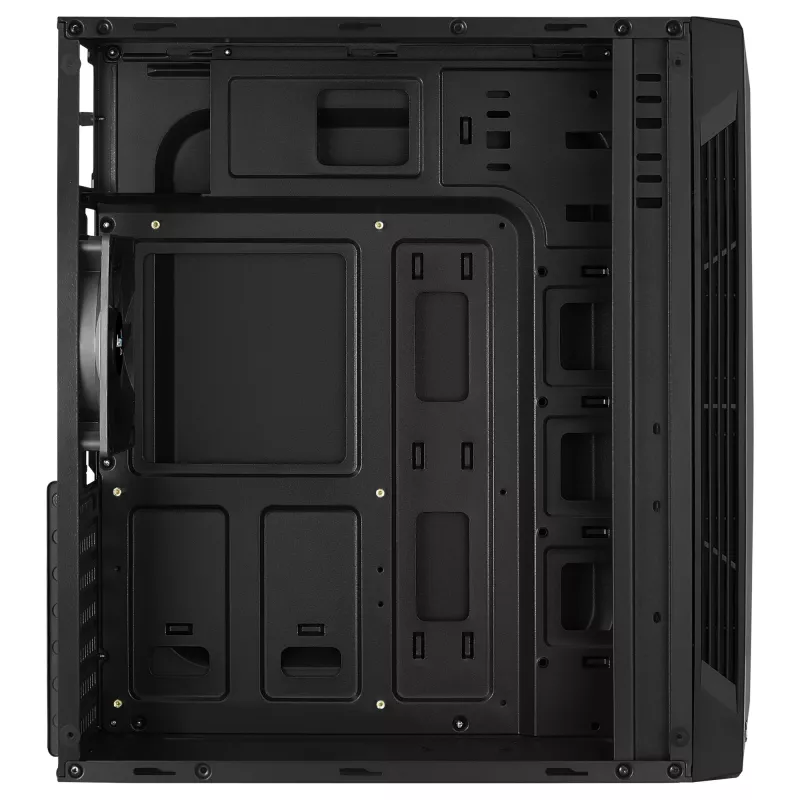 Aerocool Split Midi Tower Melns