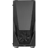 PC korpuss AEROCOOL Zauron Midi Tower Melns — Midi-Tower, sānu logs, atbalsta ATX/microATX/Mini-ITX, maks. GPU 32.5 cm, CPU dzesētāja augstums 166 mm, 2x 3.5 collu nodalījumi, 4x 2.5 collu nodalījumi