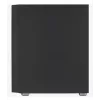 PC Midi Tower korpuss AEROCOOL Graphite‑G‑BK‑v2 — Melns, ATX/Micro‑ATX/Mini‑ITX, priekšā 2×140 mm + aizmugurē 1×140 mm