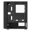 PC Midi Tower korpuss AEROCOOL Graphite‑G‑BK‑v2 — Melns, ATX/Micro‑ATX/Mini‑ITX, priekšā 2×140 mm + aizmugurē 1×140 mm