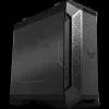 PC korpuss ASUS TUF Gaming GT501 Midi Tower — Melns, atbalsta ATX/Micro-ATX/Mini-ITX/E-ATX, 3x120 mm priekšā, 1x140 mm aizmugurē, 42 cm GPU, 18 cm CPU dzesētājs