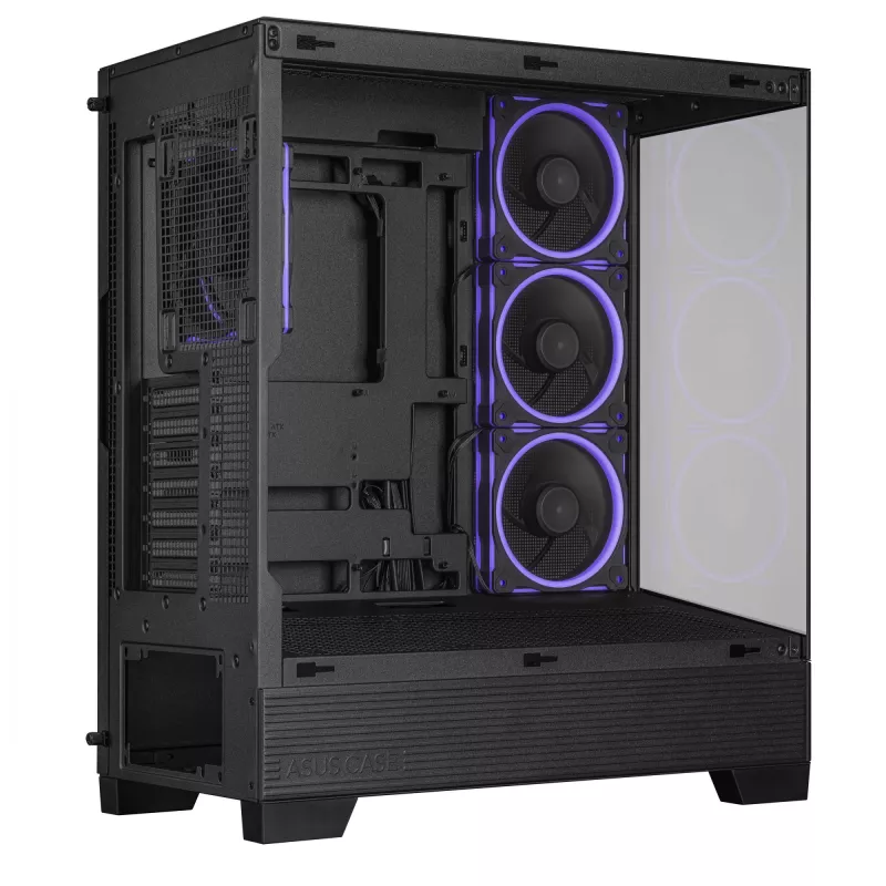 ASUS A31 Plus TG ARGB Melns Midi Tower