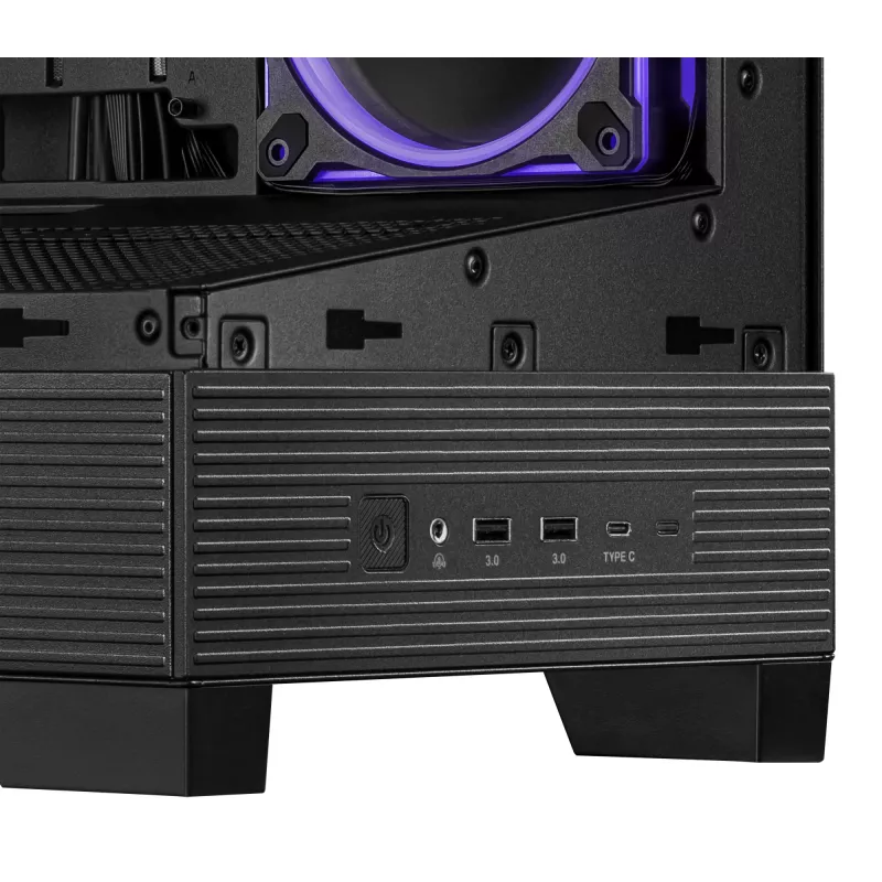 ASUS A31 Plus TG ARGB Melns Midi Tower