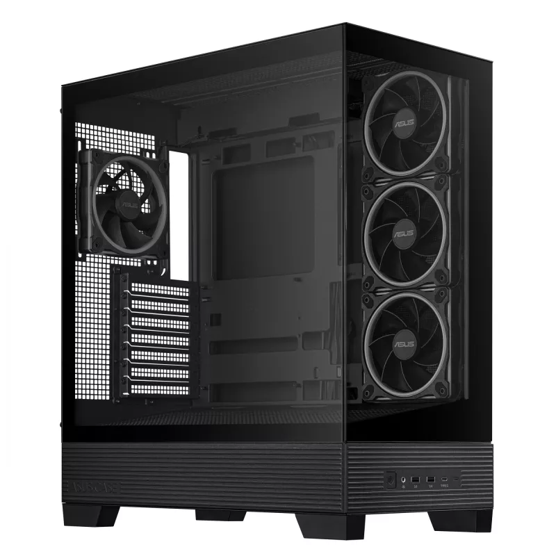 ASUS A31 Plus TG ARGB Melns Midi Tower