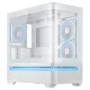 ASUS PRIME AP202 ARGB Midi Tower balta