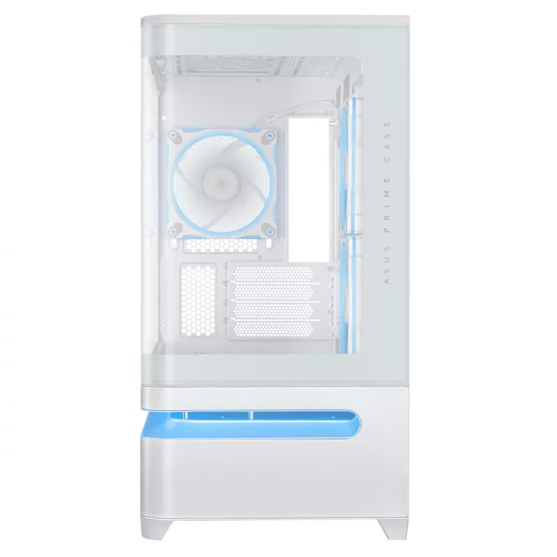 ASUS PRIME AP202 ARGB Midi Tower balta