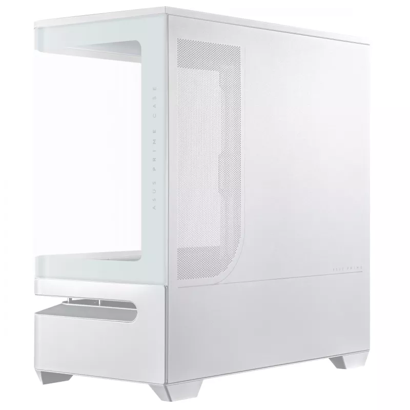 ASUS PRIME AP202 ARGB Midi Tower balta