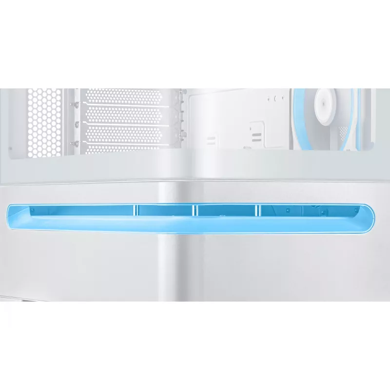 ASUS PRIME AP202 ARGB Midi Tower balta