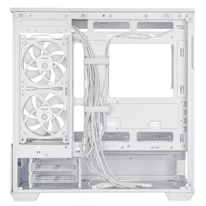 ASUS PRIME AP202 ARGB Midi Tower balta
