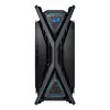 PC korpuss ASUS ROG Hyperion GR701 BTF Edition Tower — melns, rūdīts stikls, E-ATX/ATX/microATX atbalsts, 46 cm GPU, 420 mm augšējais radiators