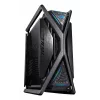 PC korpuss ASUS ROG Hyperion GR701 BTF Edition Tower — melns, rūdīts stikls, E-ATX/ATX/microATX atbalsts, 46 cm GPU, 420 mm augšējais radiators