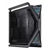 PC korpuss ASUS ROG Hyperion GR701 BTF Edition Tower — melns, rūdīts stikls, E-ATX/ATX/microATX atbalsts, 46 cm GPU, 420 mm augšējais radiators