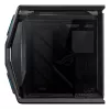 PC korpuss ASUS ROG Hyperion GR701 BTF Edition Tower — melns, rūdīts stikls, E-ATX/ATX/microATX atbalsts, 46 cm GPU, 420 mm augšējais radiators