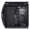 PC korpuss ASUS ROG Hyperion GR701 BTF Edition Tower — melns, rūdīts stikls, E-ATX/ATX/microATX atbalsts, 46 cm GPU, 420 mm augšējais radiators