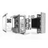 PC Case be quiet! Silent Base 802 Window balta Midi Tower