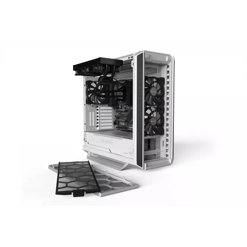 PC Case be quiet! Silent Base 802 Window balta Midi Tower