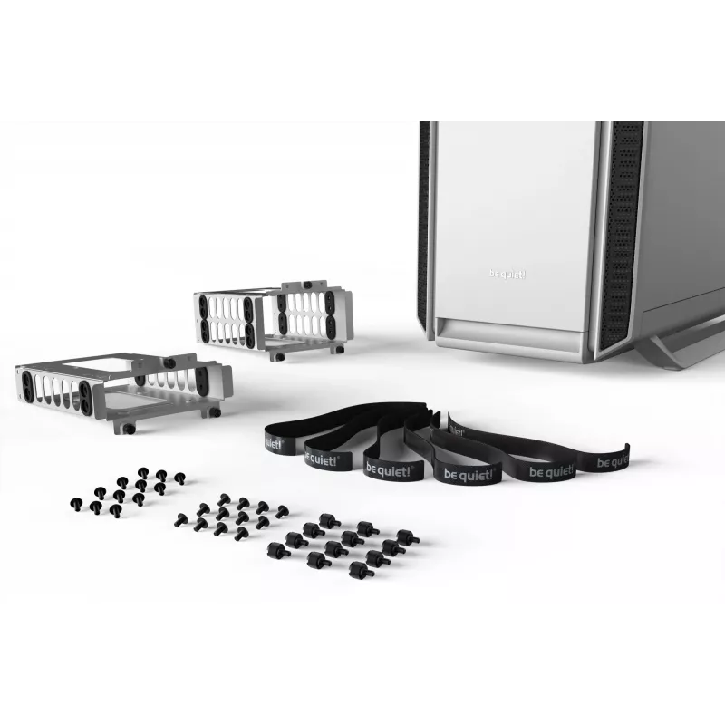 PC Case be quiet! Silent Base 802 Window balta Midi Tower