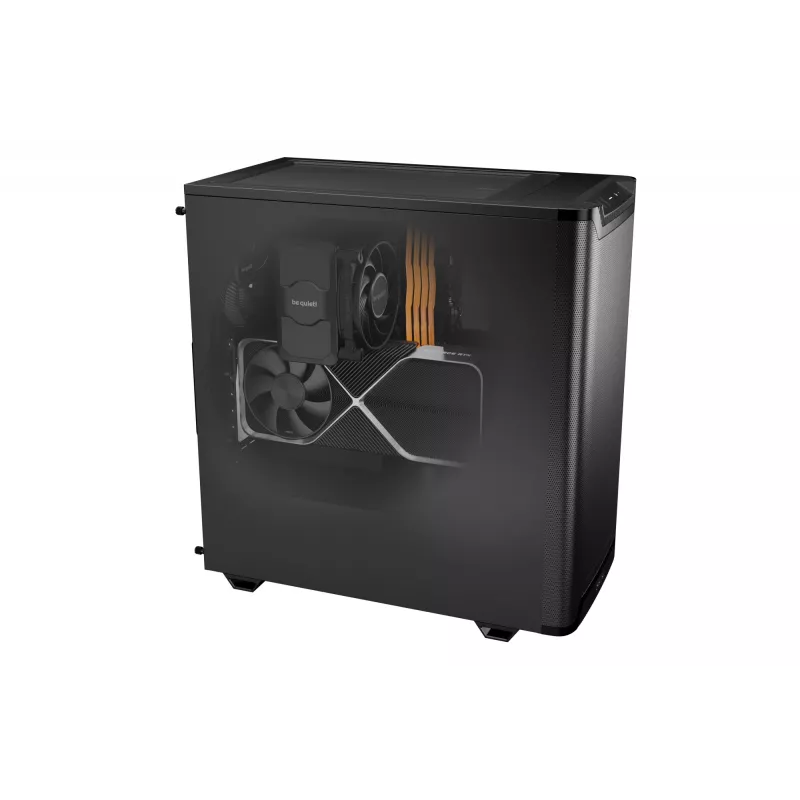 PC korpuss be quiet! PURE BASE 501 Airflow Midi Tower melns