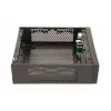 PC korpuss CHIEFTEC IX-01B-OP Small Form Factor SFF Mini-ITX, 1×3,5 collu nodalījums, tērauds, melns