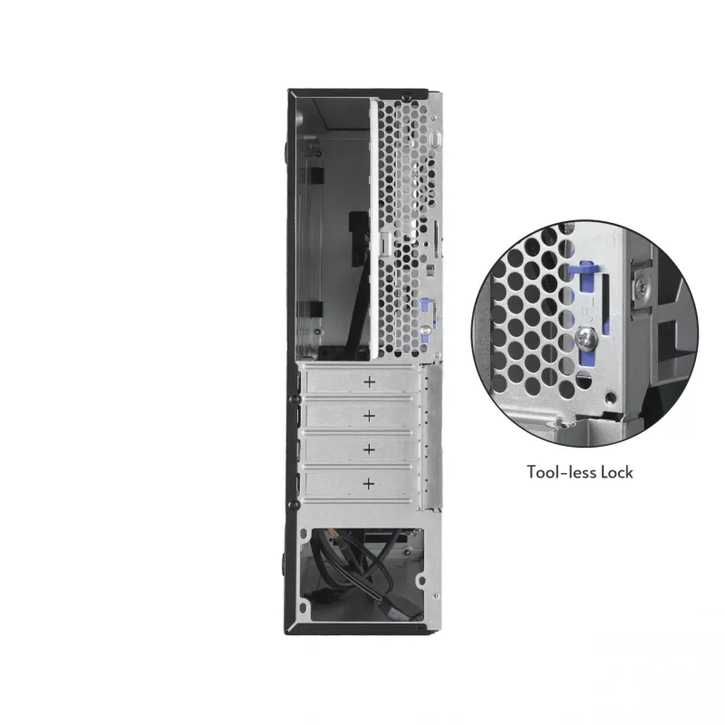 Computer case CHIEFTEC BE-10B-300 Small Form Factor Melns, microATX, 300W PSU, 22 cm GPU