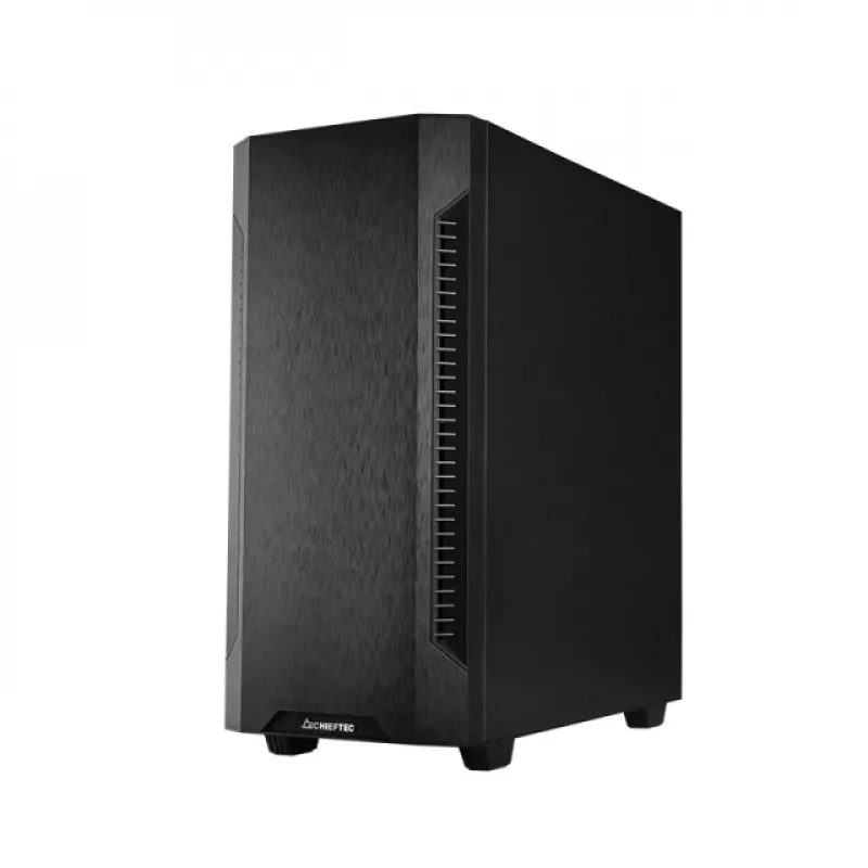 PC korpuss CHIEFTEC AS-01B-OP Full Tower ATX, atbalsta līdz 320 mm GPU, CPU dzesētāja augstums 170 mm, 2×3,5 collas + 2×2,5 collas nodalījumi, USB 3.2 Gen1