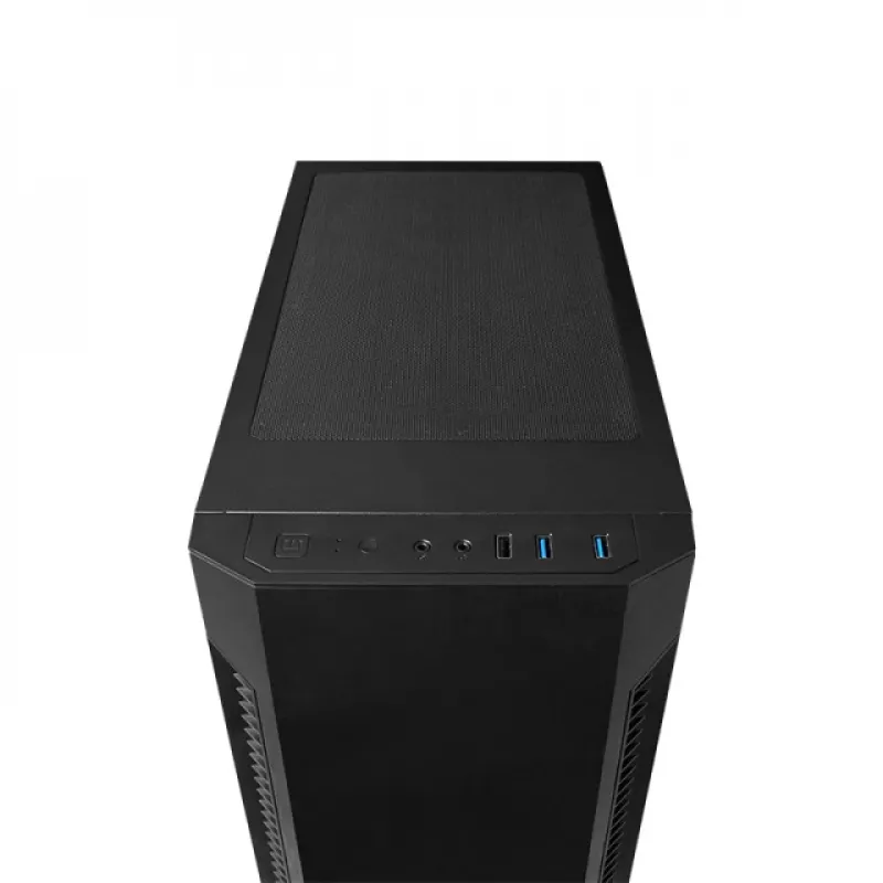 PC korpuss CHIEFTEC AS-01B-OP Full Tower ATX, atbalsta līdz 320 mm GPU, CPU dzesētāja augstums 170 mm, 2×3,5 collas + 2×2,5 collas nodalījumi, USB 3.2 Gen1