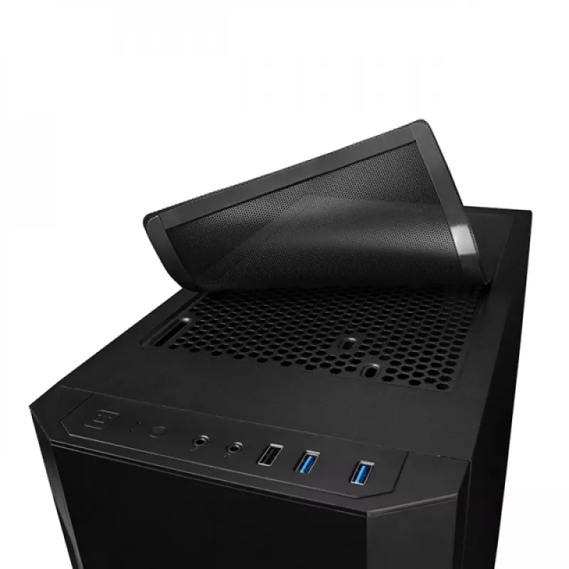 PC korpuss CHIEFTEC AS-01B-OP Full Tower ATX, atbalsta līdz 320 mm GPU, CPU dzesētāja augstums 170 mm, 2×3,5 collas + 2×2,5 collas nodalījumi, USB 3.2 Gen1