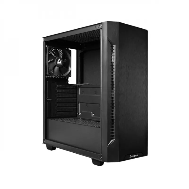 PC korpuss CHIEFTEC AS-01B-OP Full Tower ATX, atbalsta līdz 320 mm GPU, CPU dzesētāja augstums 170 mm, 2×3,5 collas + 2×2,5 collas nodalījumi, USB 3.2 Gen1