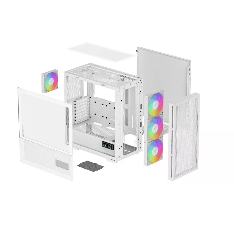 DEEPCOOL Ch560 Digital Wh Midi Tower korpuss - Balts