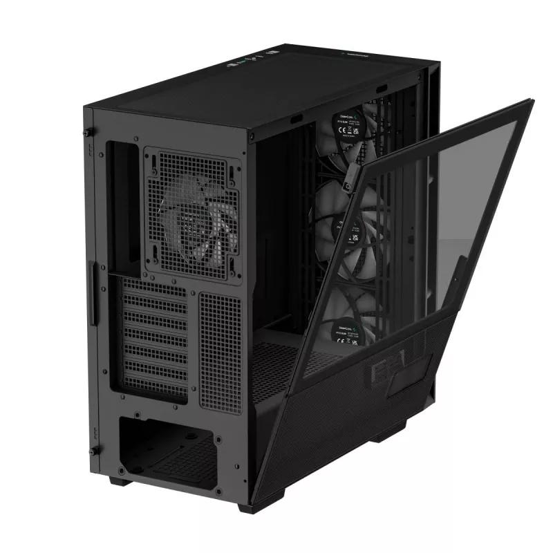 DEEPCOOL Ch560 Digital Midi Tower korpuss - Melns