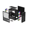 DEEPCOOL Ch560 Digital Midi Tower korpuss - Melns