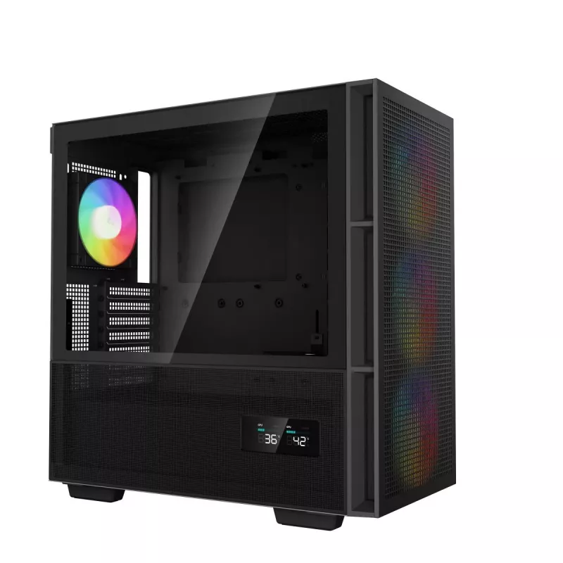 DEEPCOOL Ch560 Digital Midi Tower korpuss - Melns