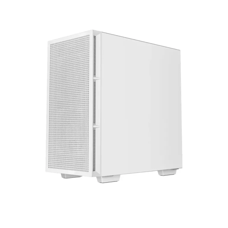DeepCool CH360 Micro-ATX datora korpuss, rūdīts stikls, bez barošanas bloka, balts