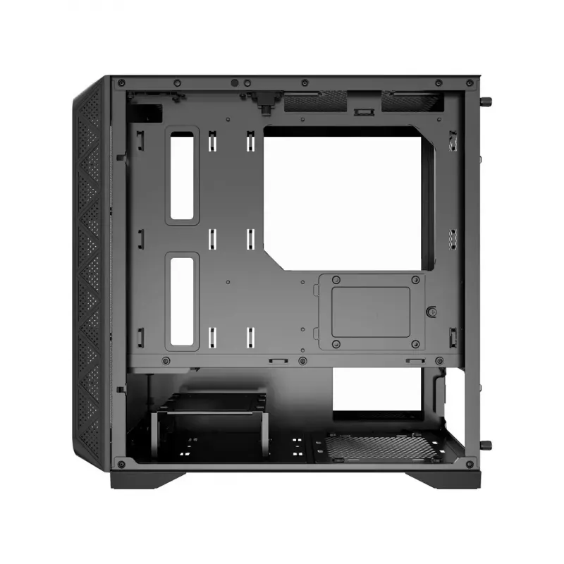 Datora korpuss Gembird CCC-FC-MK200 ATX korpuss melns