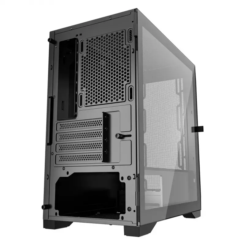 Datora korpuss Gembird CCC-FC-MK200 ATX korpuss melns