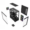 Datora korpuss GEMBIRD Fornax X550, ATX, melns
