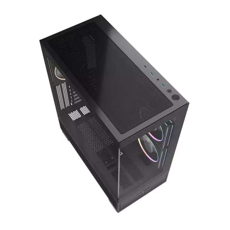 Datora korpuss GEMBIRD Fornax X550, ATX, melns