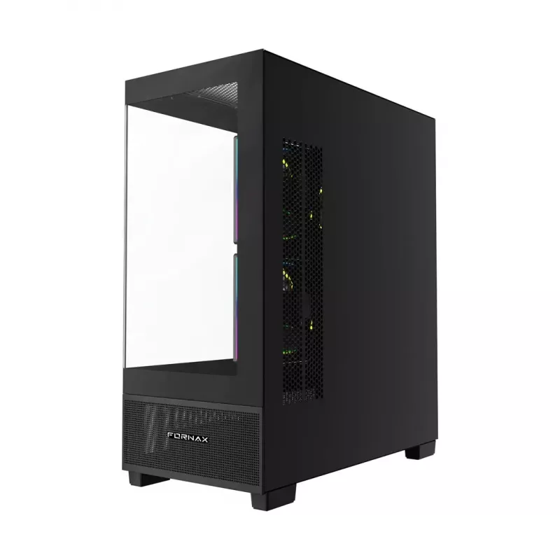 Datora korpuss GEMBIRD Fornax X550, ATX, melns