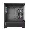 Datora korpuss GEMBIRD Fornax X550, ATX, melns