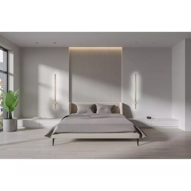 LED sienas lampa ActiveJet AJE-HILTON Patina Gold 13W 3000K 555lm 900mm Iekštelpām CRI80