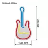 LED neona izkārtne ActiveJet AJE-NEON GUITAR daudzkrāsu USB 5V, 240×176×20 mm, virsmas montāža