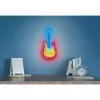 LED neona izkārtne ActiveJet AJE-NEON GUITAR daudzkrāsu USB 5V, 240×176×20 mm, virsmas montāža