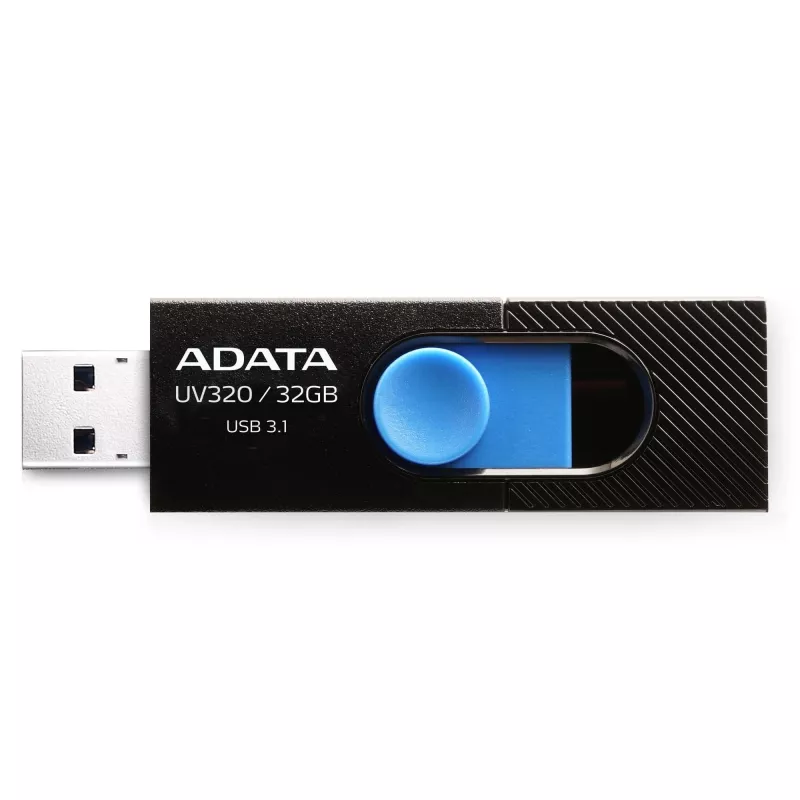 ADATA UV320 USB zibatmiņa 32 GB USB Type-A 3.2 Gen 1 (3.1 Gen 1) Melns, Zils