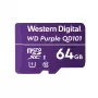 WESTERN DIGITAL WD Purple SC QD101 Ultra Endurance microSD karte 64GB