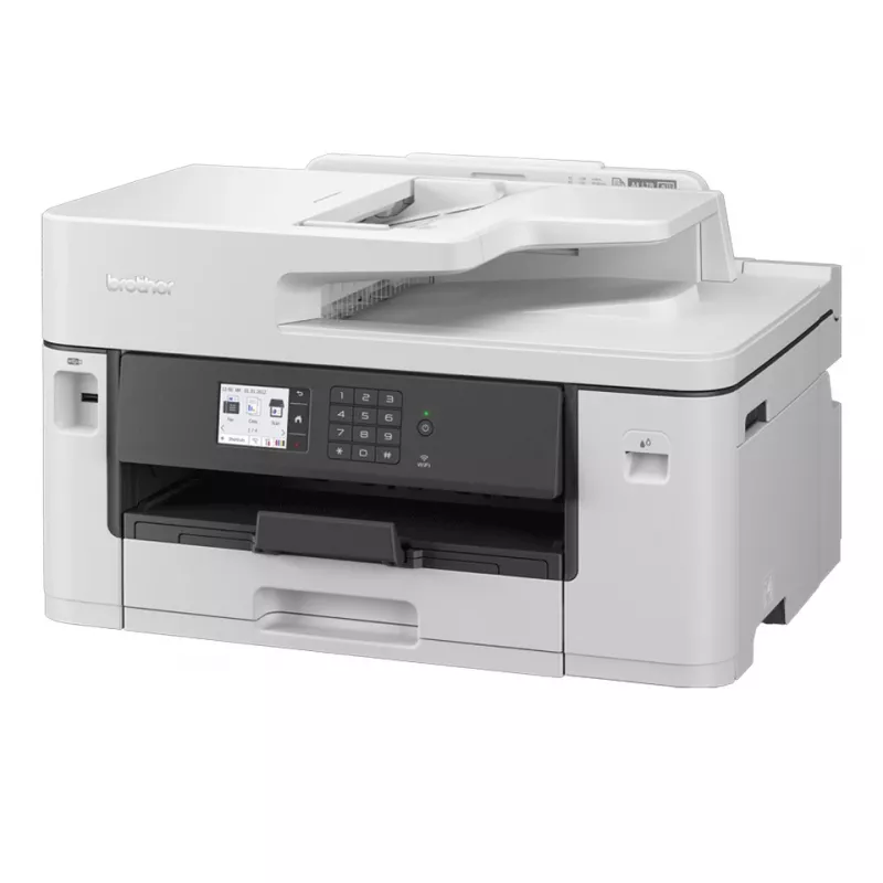 Daudzfunkciju printeris Brother MFC-J2340DW tintes krāsu – A3, duplekss, Wi‑Fi, ADF 50, 1200x4800 dpi