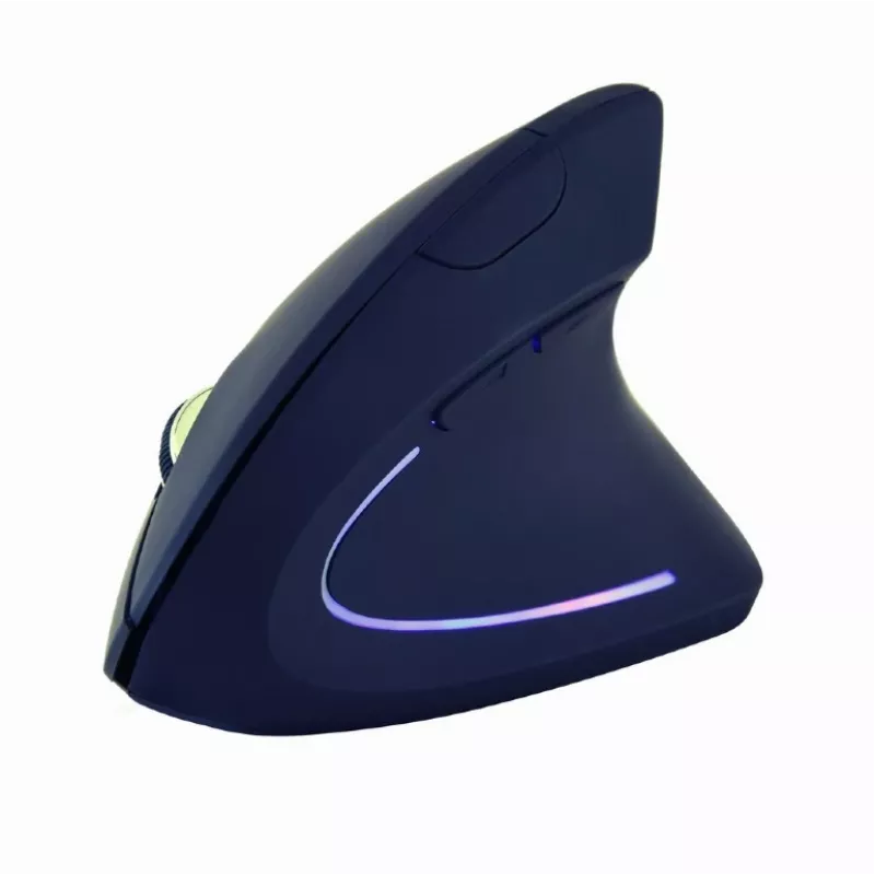 GEMBIRD optiskā pele MUS-ERGO-01 - ergonomiska 6 pogu, ritenītis, USB, melna