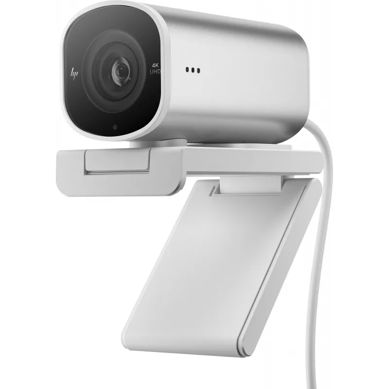HP 960 4K straumēšanas tīmekļa kamera, 8 MP, 3840 x 2160 pikseļi, 4K Ultra HD, 30 kadri/s, 5x, Mājām