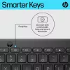 HP 350 Compact Multi-Device Bluetooth tastatūra, bezvadu, Bluetooth, mehāniska, QWERTY, melna