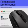 HP 690 uzlādējama bezvadu pele, piemērota abām rokām, Bluetooth, 4000 DPI, melna